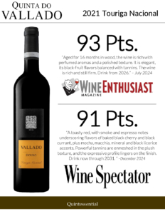 2021 Quinta do Vallado Touriga Nacional – Accolades Sell Sheet