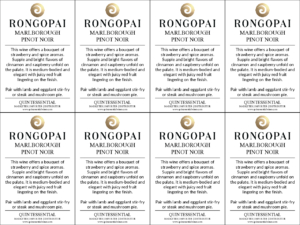 Rongopai Marlborough Pinot Noir – Generic Shelftalker