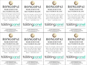 2023 Rongopai Marlborough Sauvignon Blanc – 90 points, Tasting Panel – Shelftalker