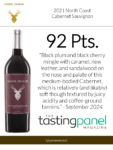 2021 Samuel Charles North Coast Cabernet Sauvignon – 92 points, Tasting Panel – Accolade Sell Sheet