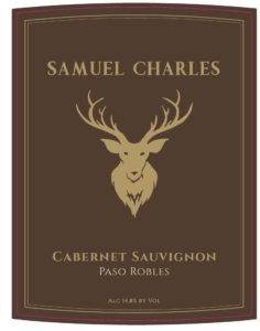 Samuel Charles Paso Robles Cabernet Sauvignon – Front Label – Non-Vintage