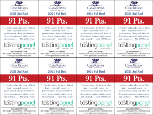 2021 São Miguel do Sul Tinto – 91 points, Tasting Panel – Shelftalker