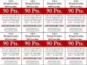 2023 Simonsig Chenin Blanc – 90 points, James Suckling – Shelftalker