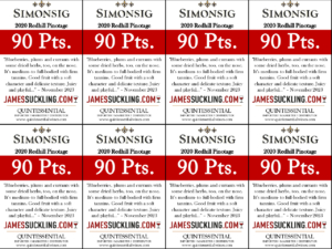 2020 Simonsig Redhill Pinotage – 90 points, James Suckling – Shelftalker