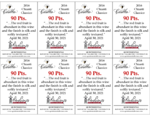 2016 Tenuta Carobbio Chianti Classico – 90 points, Wine Advocate – Shelftalker