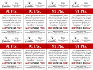 2016 Tenuta Carobbio Chianti Classico Riserva – 91 points, James Suckling – Shelftalker