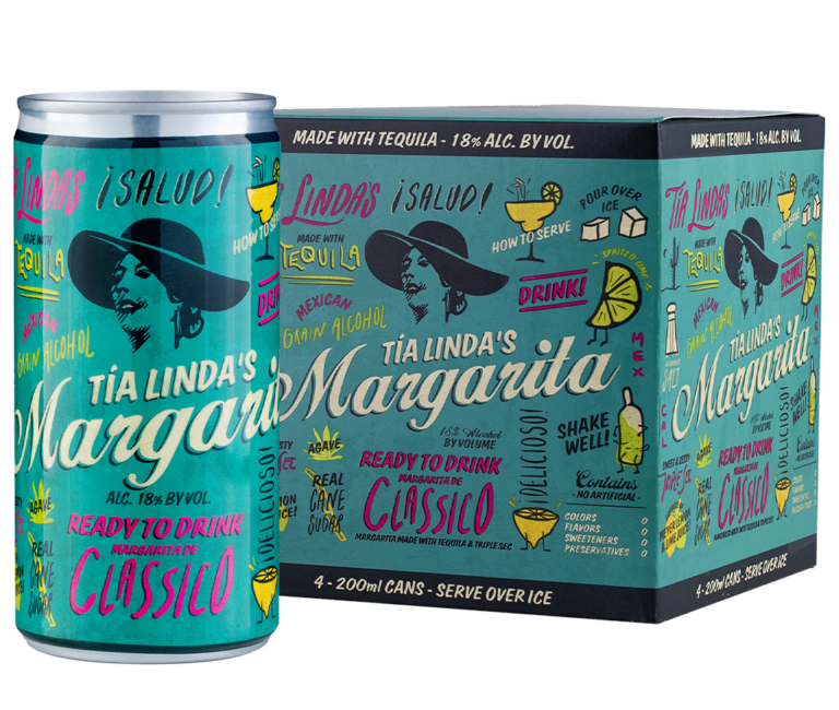 Tia Linda’s Margarita Classico - Can & Box - Product Image