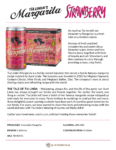 Tia Linda’s Margarita Strawberry – Fact Sheet