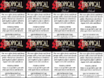 Tropical Black Semi Sweet – Generic Shelftalker