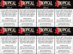 Tropical Black Semi Sweet – Generic Shelftalker