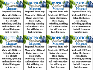 Tropical Blueberry Moscato – Generic Shelftalker