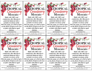 Tropical Cranberry Moscato – Generic Shelftalker