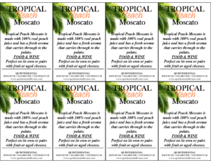 Tropical Peach Moscato – Generic Shelftalker