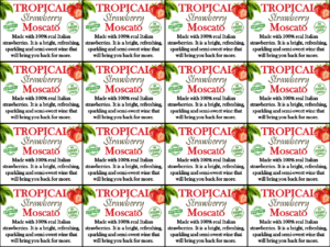Tropical Strawberry Moscato – Generic Shelftalker Mini