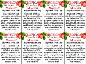 Tropical Strawberry Moscato – Generic Shelftalker