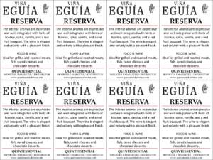 Viña Eguía Reserva – Generic Shelftalker