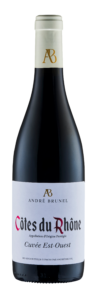 André Brunel Côtes du Rhône Cuvée Est-Ouest – Bottle – 2023 & After