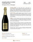 1980 Champagne Palmer Vintage Collection – Fact Sheet