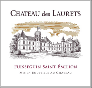 Château des Laurets Puisseguin Saint-Émilion – Non-Vintage – Front Label