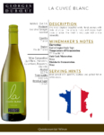 George Duboeuf La Cuveé Blanc – Fact Sheet