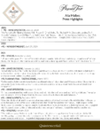 Pascual Toso Alta Malbec – Press Highlights