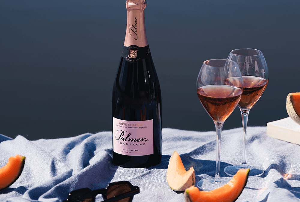 Champagne Palmer Rosé Solera featured in Forbes