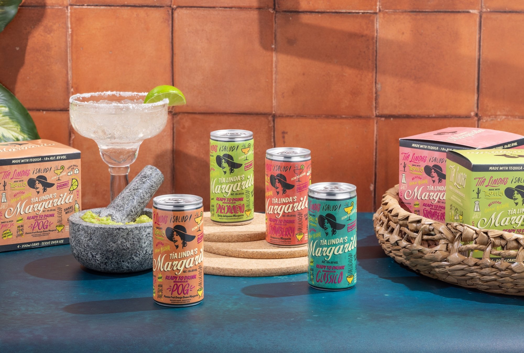 Tia Linda’s Margarita - Canned Margarita Cocktails