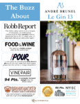 André Brunel Le Gin 13 – Press Coverage – Sell Sheet