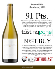 2023 Benton Hills Chardonnay – Accolades Sell Sheet