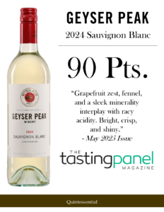 2024 Geyser Peak Sauvignon Blanc – Accolade Sell Sheet