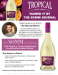 Tropical Moscato Named #1 by The Somm Journal - sell sheet