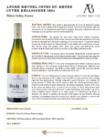 Andre_Brunel_CDR_Cuvee_Becassonne_2024_fact-sheet