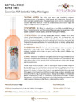 2024 Revelation Rosé – Fact Sheet