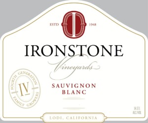 Ironstone Sauvignon Blanc – Front Label – 2023 & After