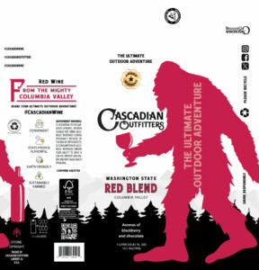 Cascadian Outfitters Red Blend 1L Tetra – Label