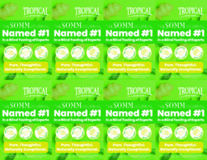 Tropical Ginger Lime Moscato – The Somm Journal #1 – Shelf Talker