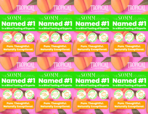 Tropical Mango Moscato – The Somm Journal #1 – Shelf Talker