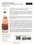 2025 Georges Duboeuf Beaujolais Nouveau Rosé – Fact Sheet