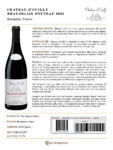 2025 Georges Duboeuf Chateau d’Ouilly Beaujolais Nouveau – Fact Sheet