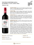 Leda Truffle Hunter Barbera d’Asti 2024 Fact Sheet