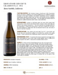2024 Ironstone Reserve Chardonnay – Fact Sheet
