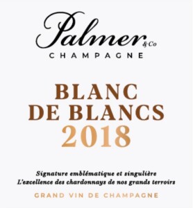 2018 Champagne Palmer Blanc de Blancs - Front Label
