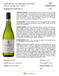 2025 Simonsig Chenin Blanc – Fact Sheet