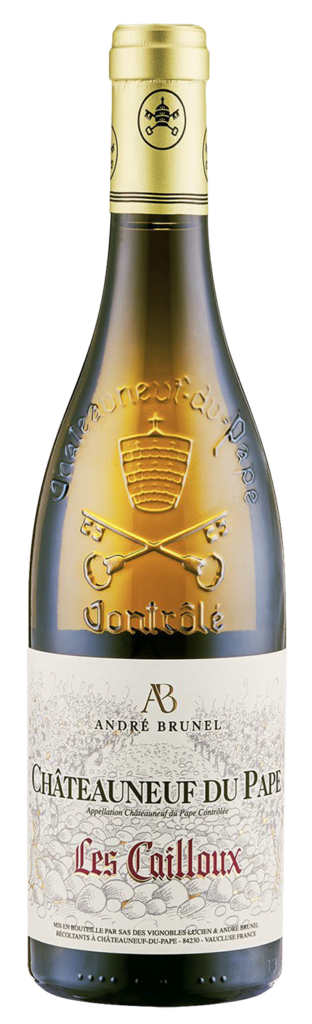 André Brunel Châteauneuf-du-Pape Les Cailloux Blanc 2025 bottle image