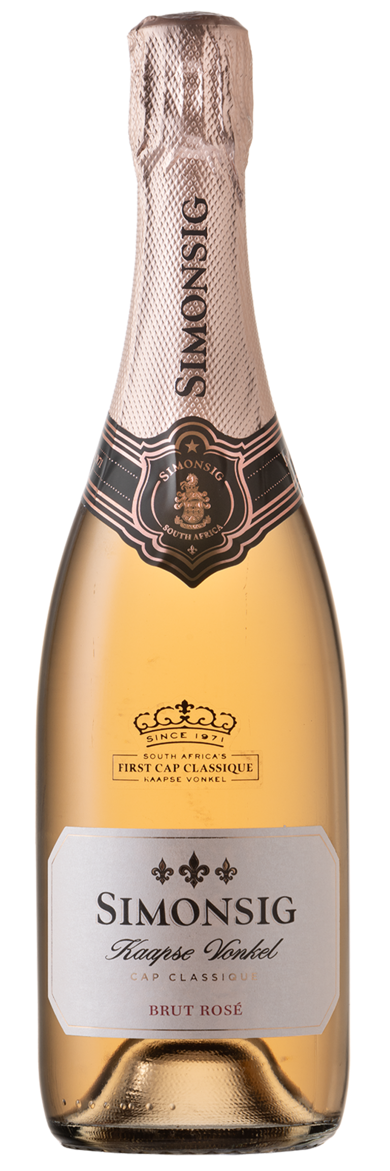 Simonsig Kaapse Vonkel Brut Rosé - Bottle - 2024 & After