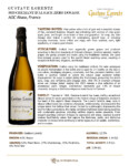2023 Gustave Lorentz Crémant d’Alsace Zéro Dosage – Fact Sheet